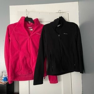 2 columbia jackets